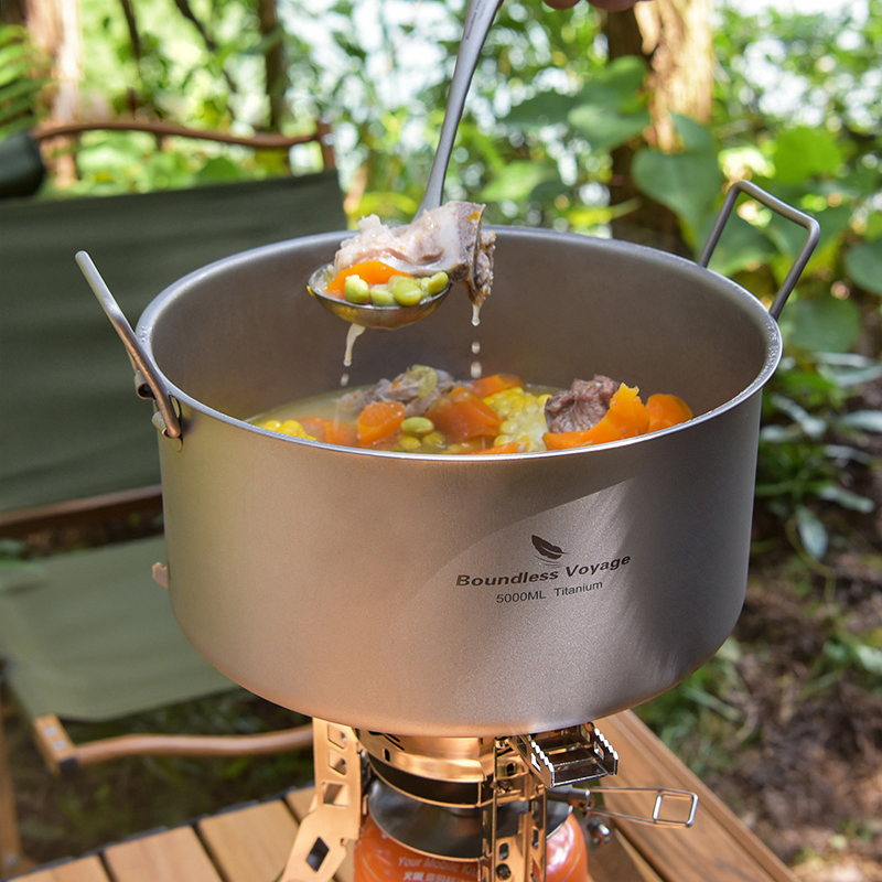 Home Cooking Cookbook - Grenzenlose Reise Titan Topf 5,0 l