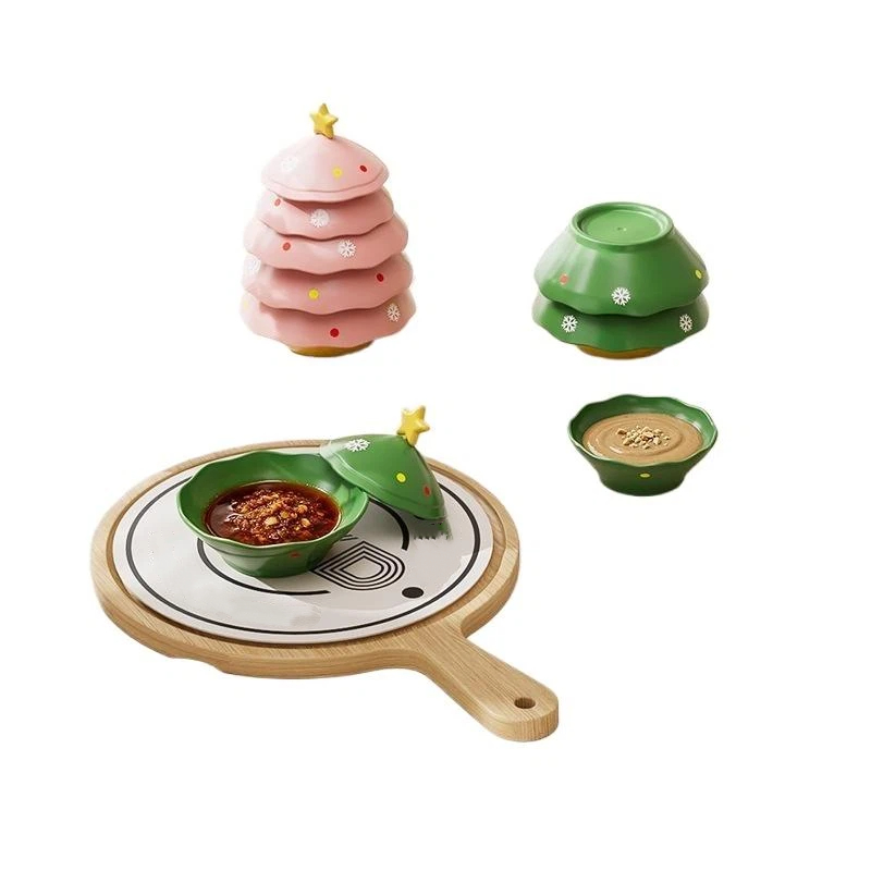 Home Cooking Recipes - Weihnachtsbaum-Saucenschälchen, 1 Stück, kreatives, ästhetisches Tischgeschirr