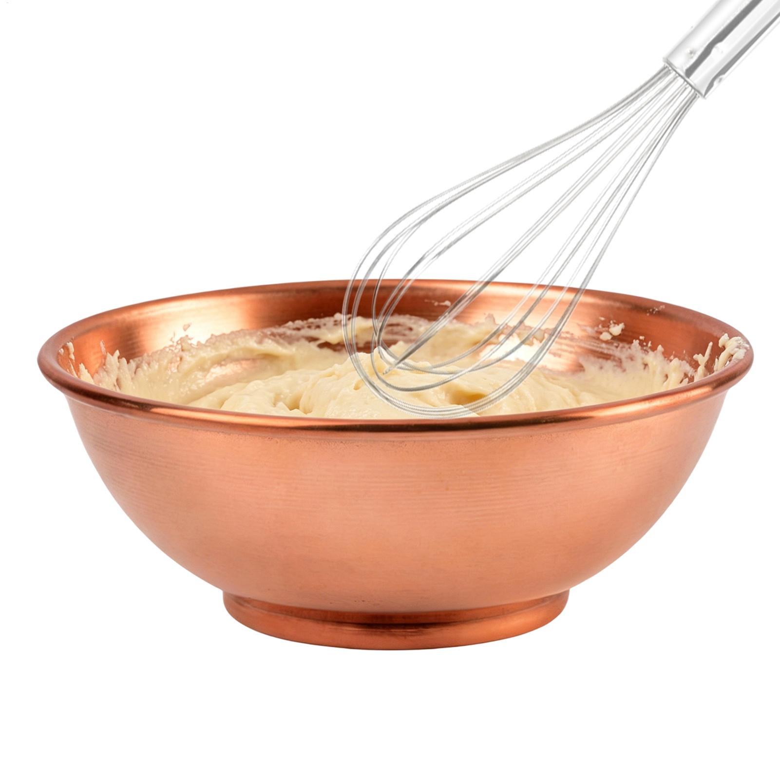 Home Cooking Recipes - Kupferschüssel, große Aufbewahrungsbehälter, Kupfer-Mischschalen für Salat,