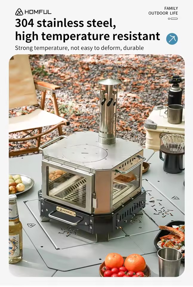 HOMFUL Tragbarer Holzofen für  – Home Cooking Cookbook Bewertung und Preis