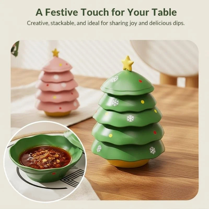 Weihnachtsbaum-Saucenschälchen – Home Cooking Recipes Bewertung und Preis