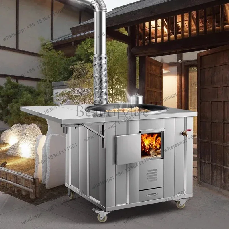 LS Edelstahl-Brennholzöfen Ter – Home Cooking Heater Bewertung und Preis