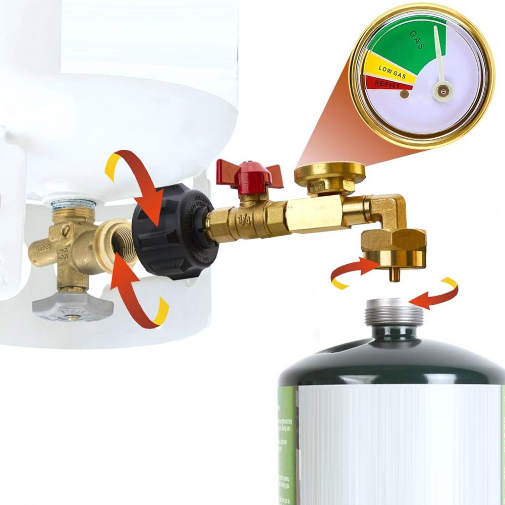 Gastank-Anschluss, Propan-Tank – Home Cooking Gas Bewertung und Preis